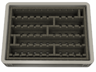 H0 Transportkoffer MINI lengte indeling