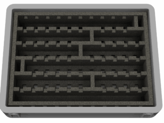 H0 Transportkoffer MINI lengte indeling TRAM 32mm