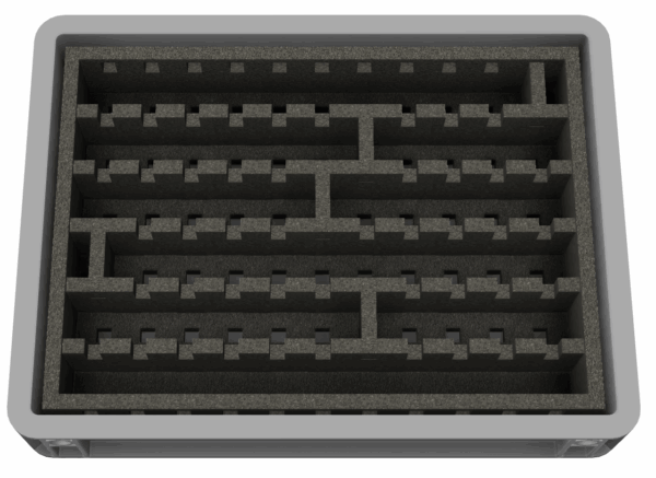 H0 Transportkoffer MINI lengte indeling TRAM 32mm