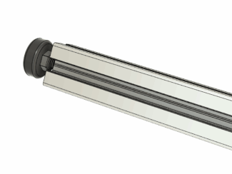 DAAR aluminium staander met stelvoet 70cm